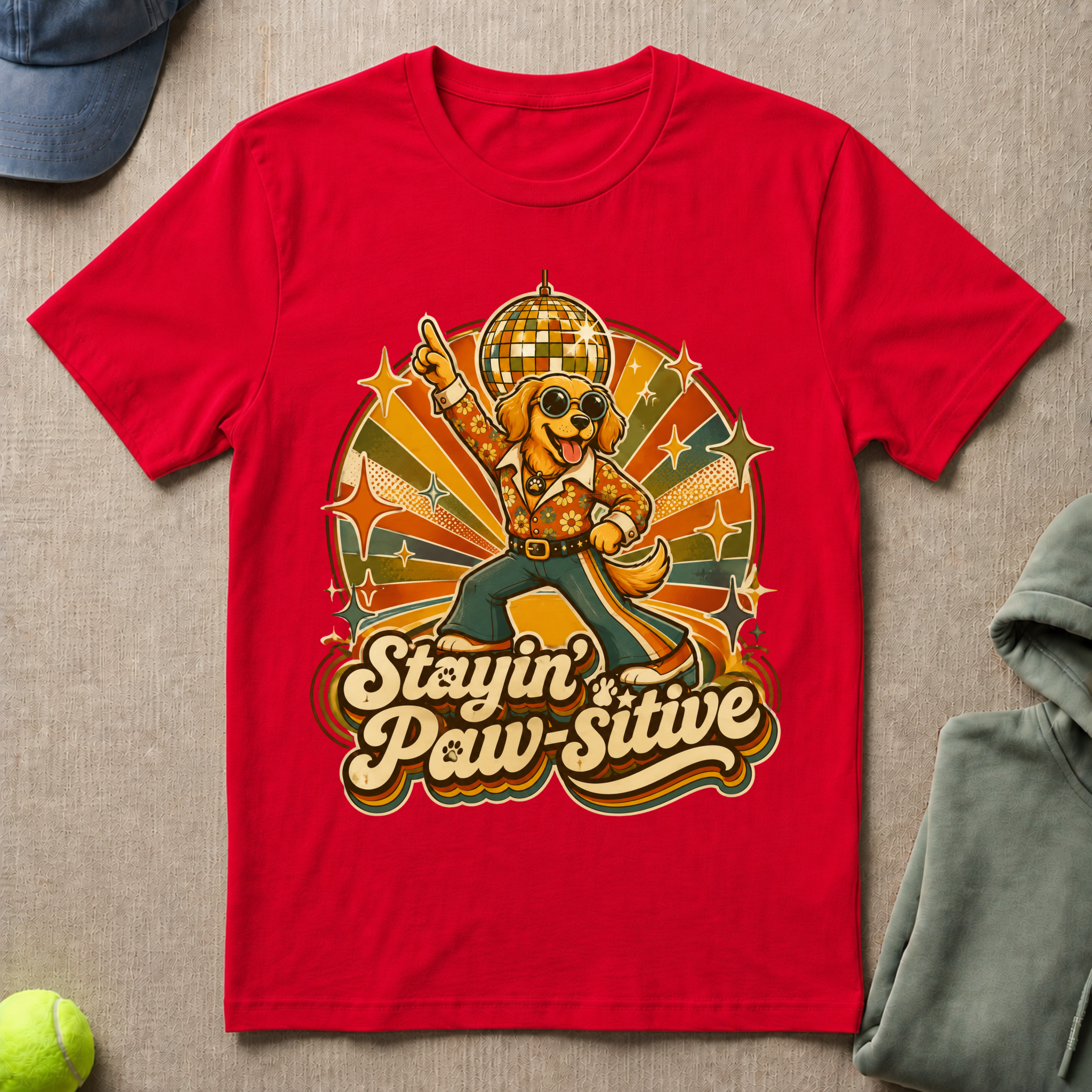 Staying Paw-sitive T-Shirt
