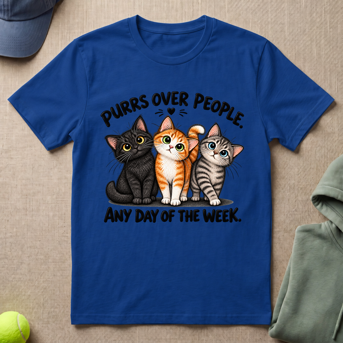 Purrs Over People T-Shirt