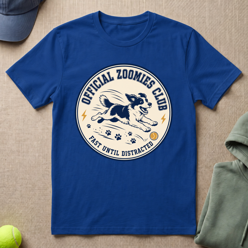 Official Zoomies Club Club T-Shirt