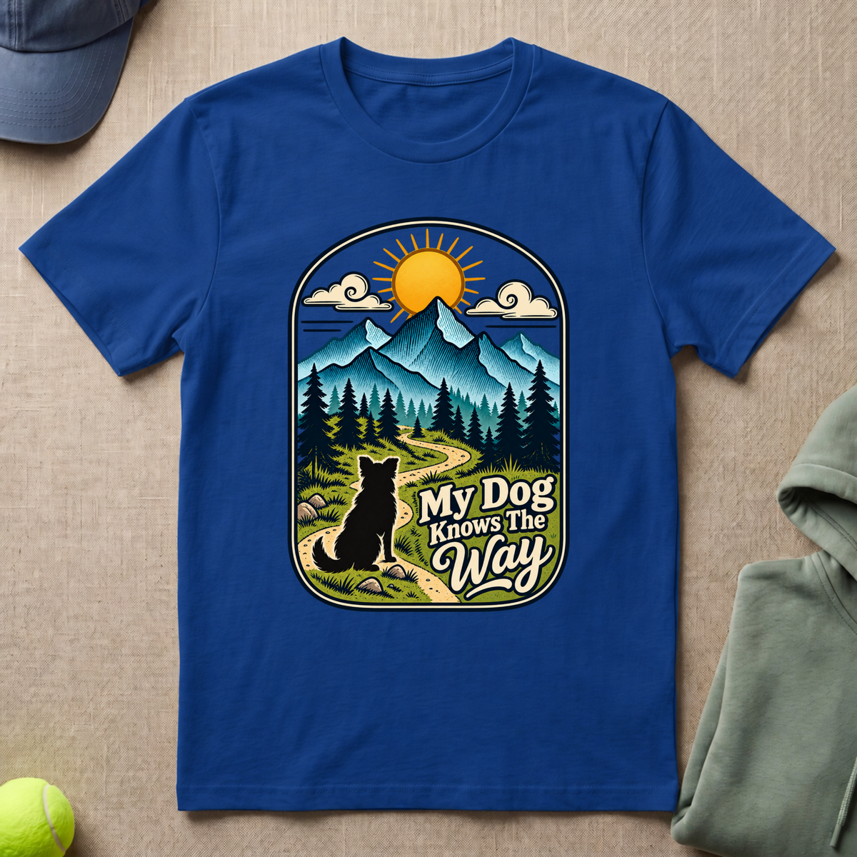 Dog Knows The Way T-Shirt