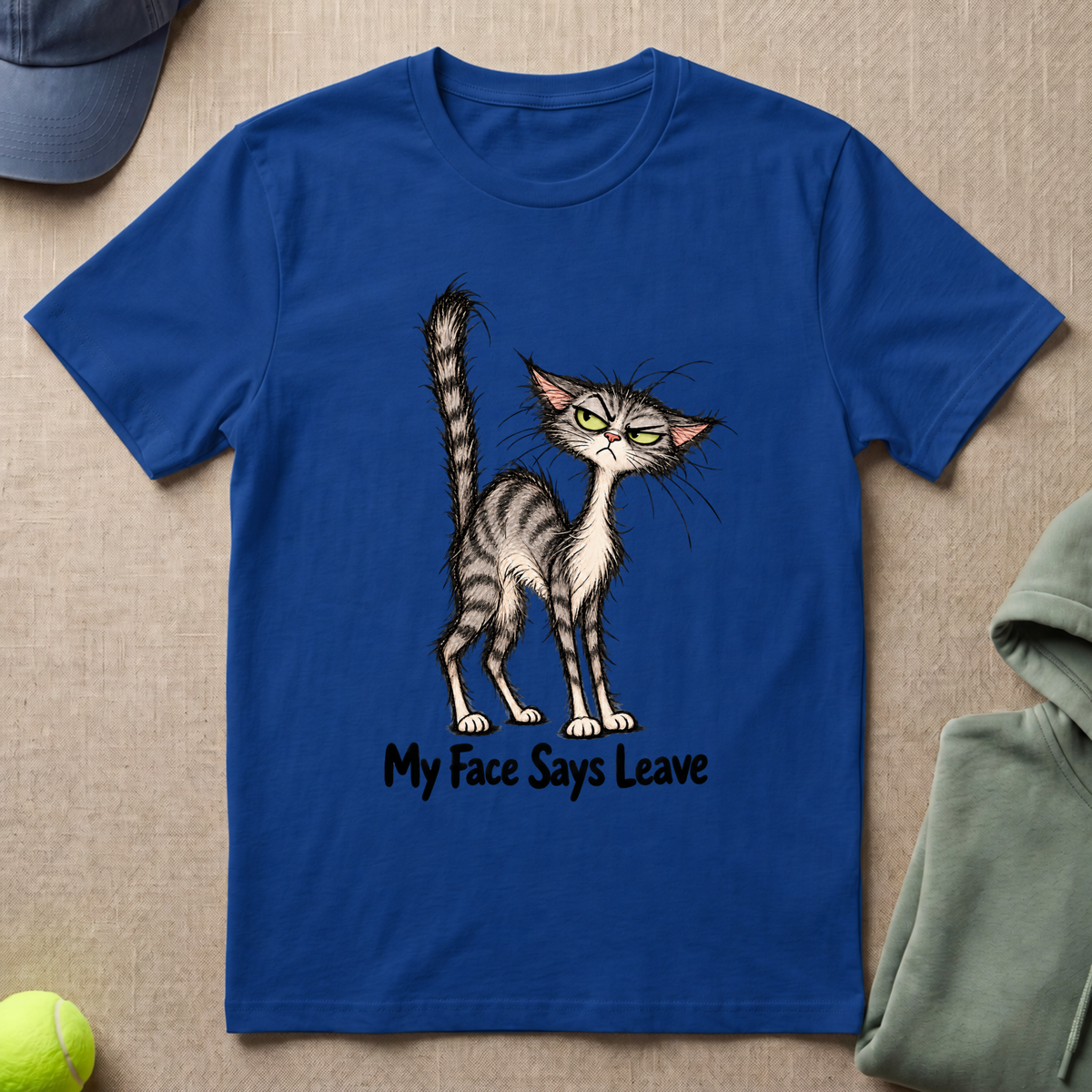 Face Says Leave T-Shirt