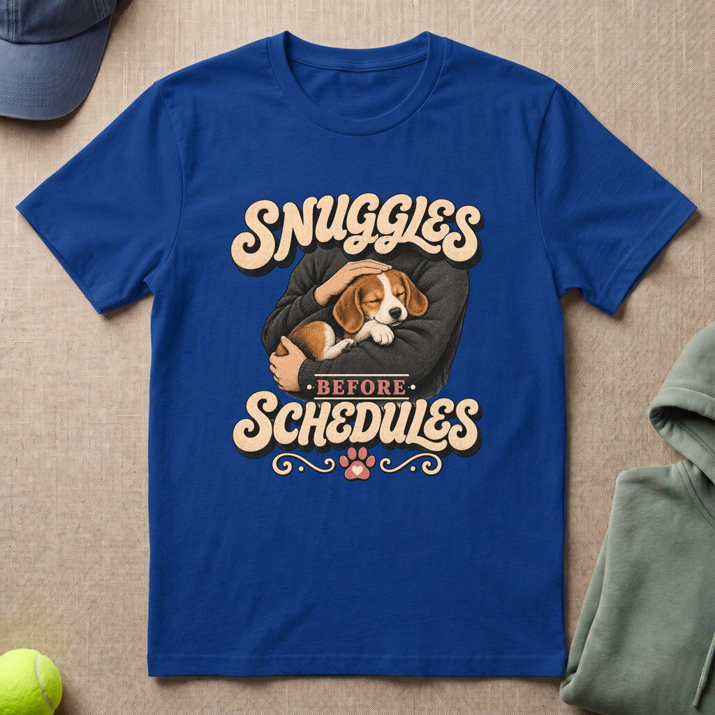 Snuggles Schedule T-Shirt