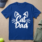Cat Dad Whiskers T-Shirt