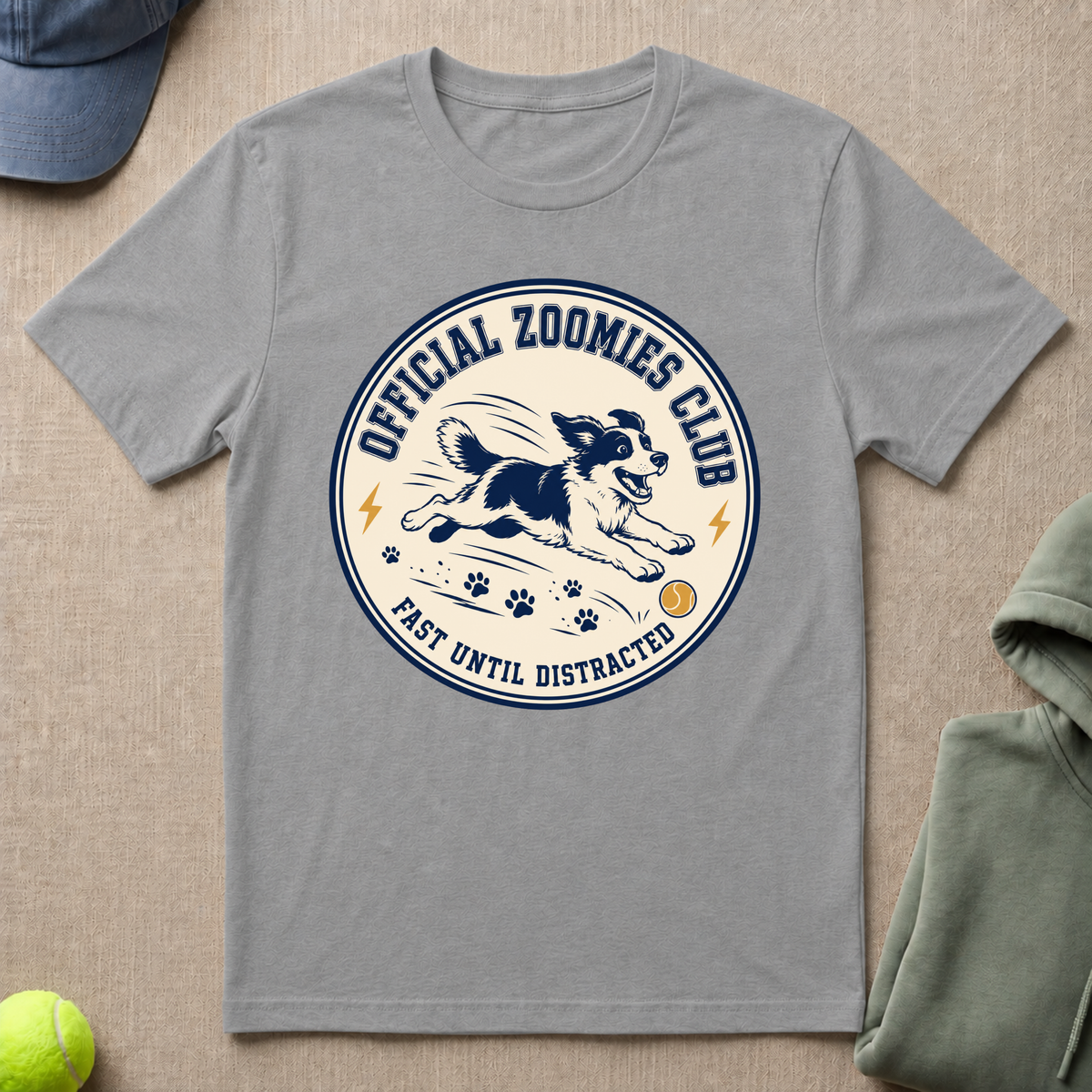 Official Zoomies Club Club T-Shirt