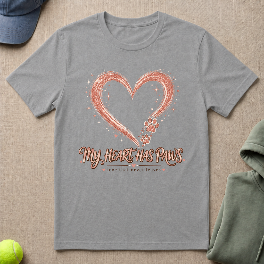 Heart Has Paws T-Shirt