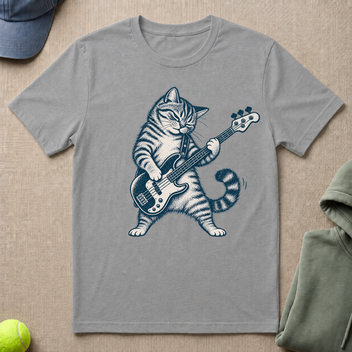 Cat Base T-Shirt