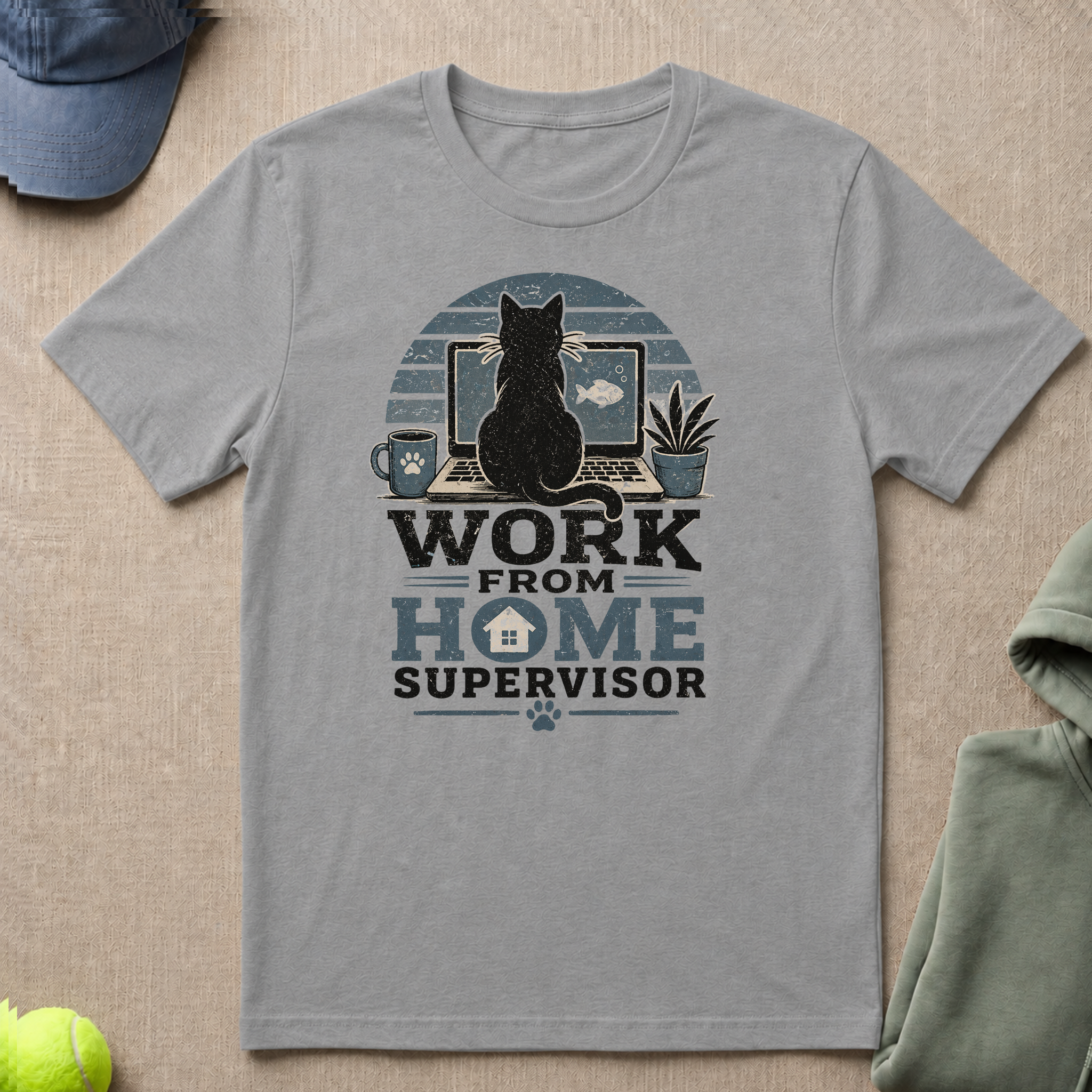 Cat Supervisor T-Shirt