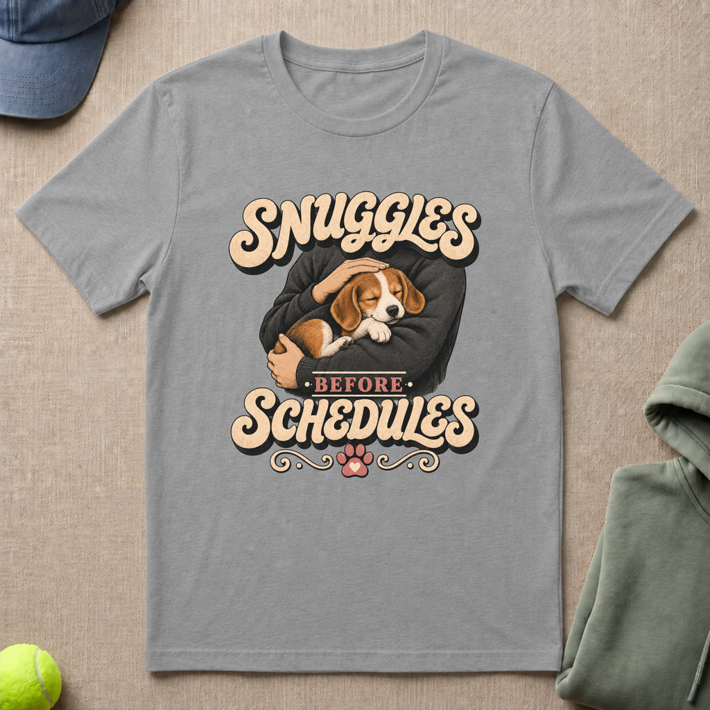 Snuggles Schedule T-Shirt