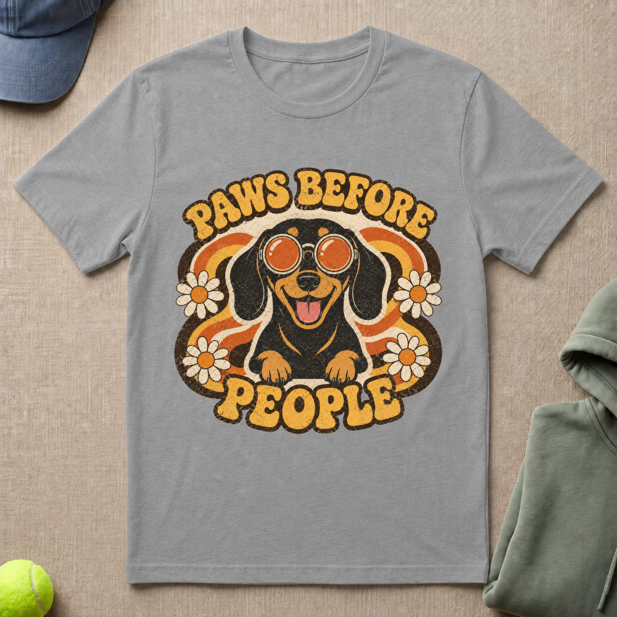 Retro Dachshund T-Shirt