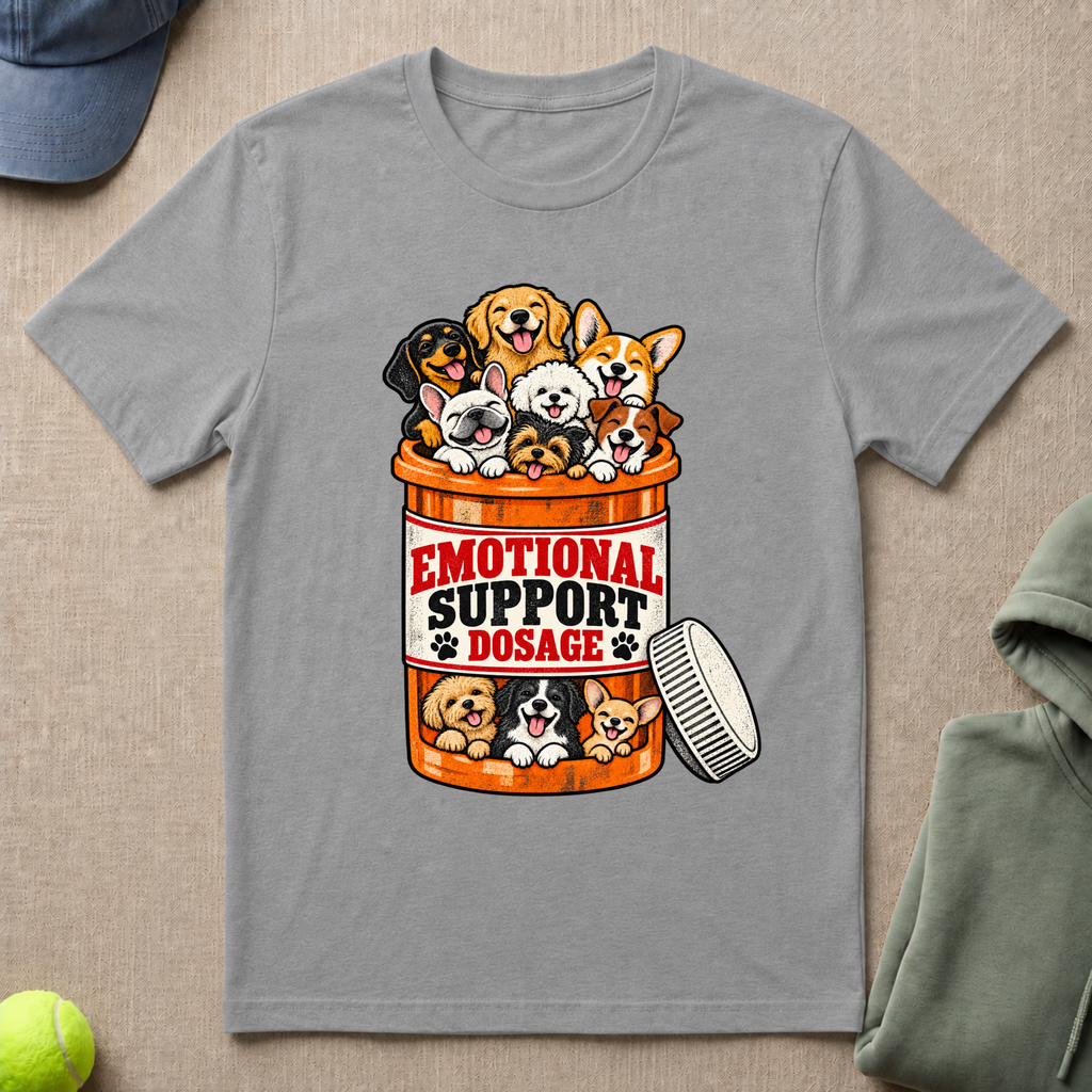 Emotional Support Dosage T-Shirt