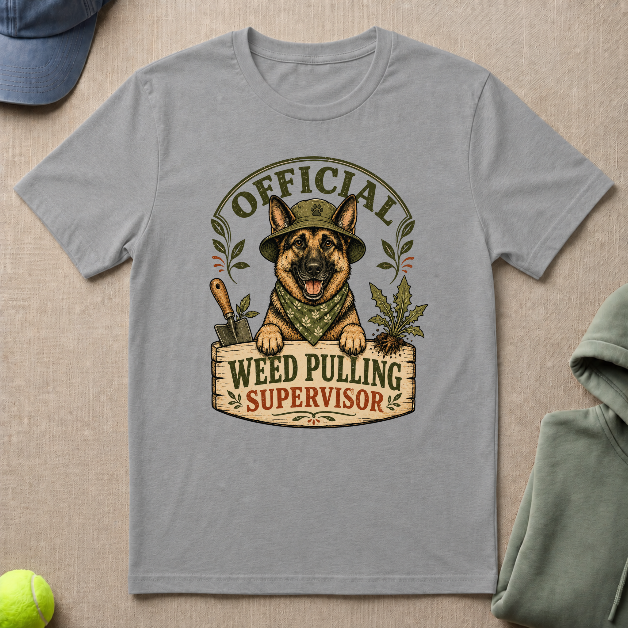 Weed Pulling Supervisor T-Shirt