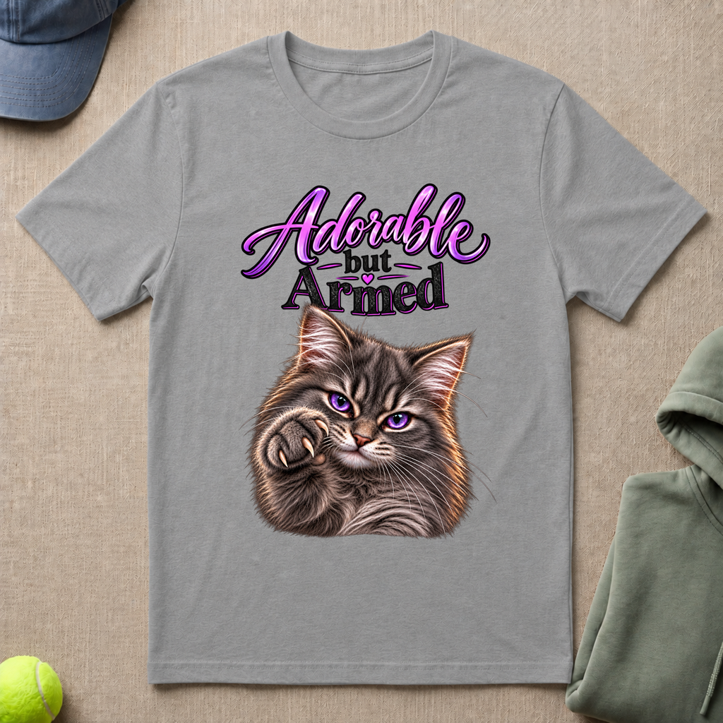 Adorable But Armed T-Shirt
