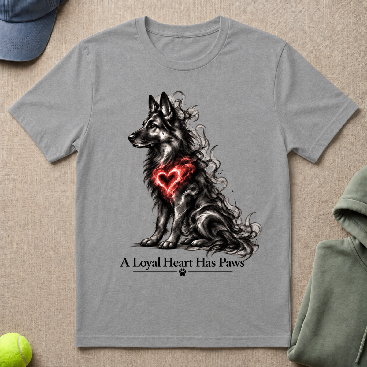 German Shepherd Smokey T-Shirt