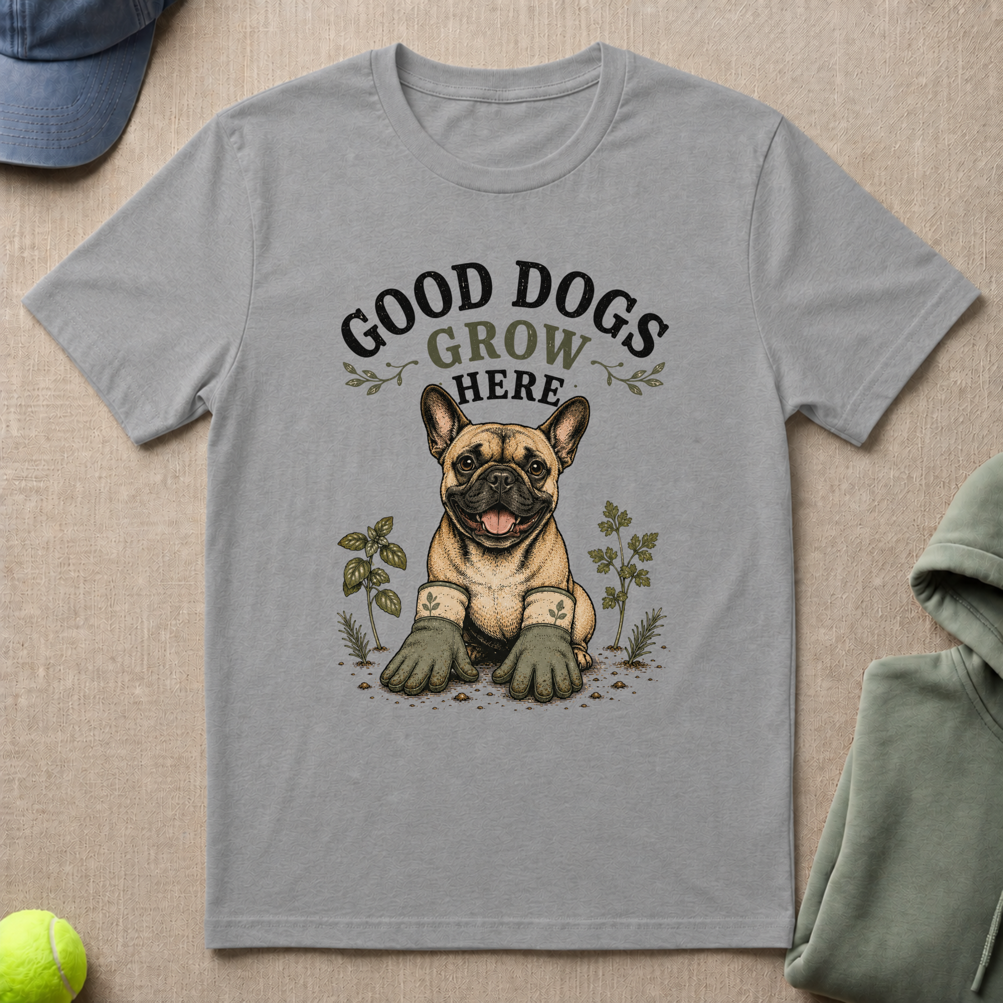 Dogs Grow Here  T-Shirt