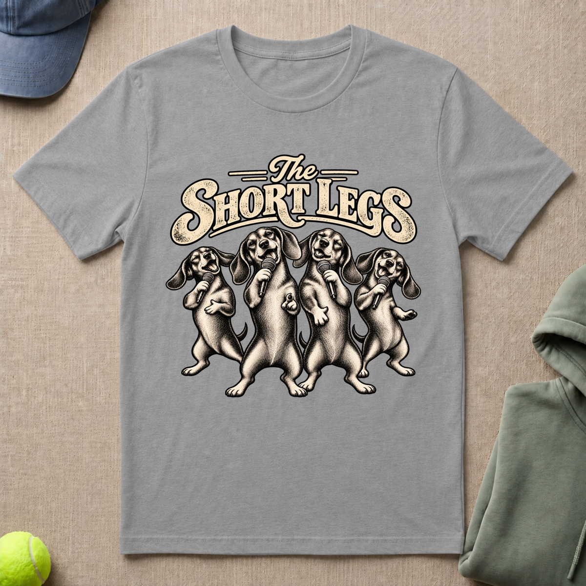 Short Legs Singing T-Shirt