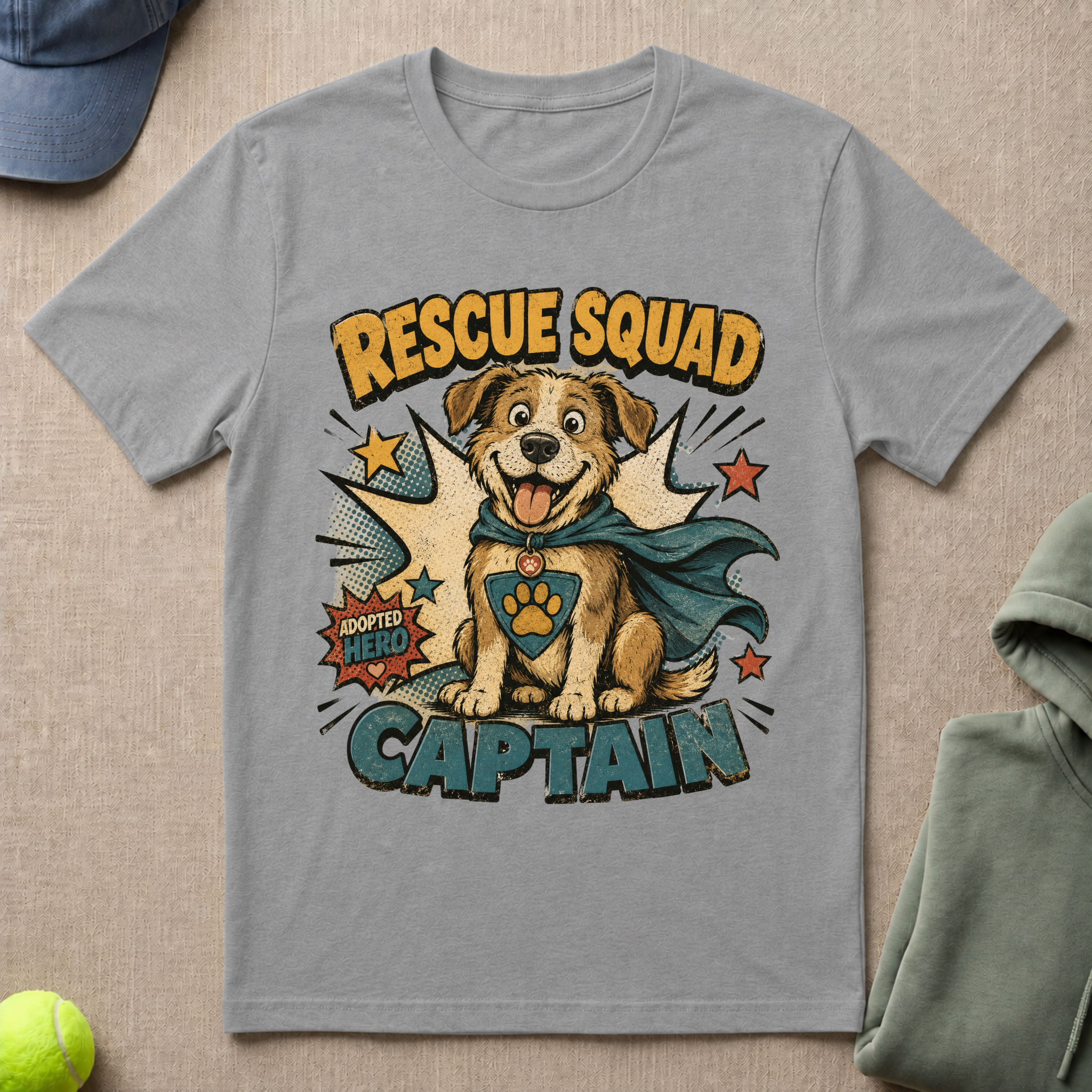 Rescue Squad Captain T-Shirt