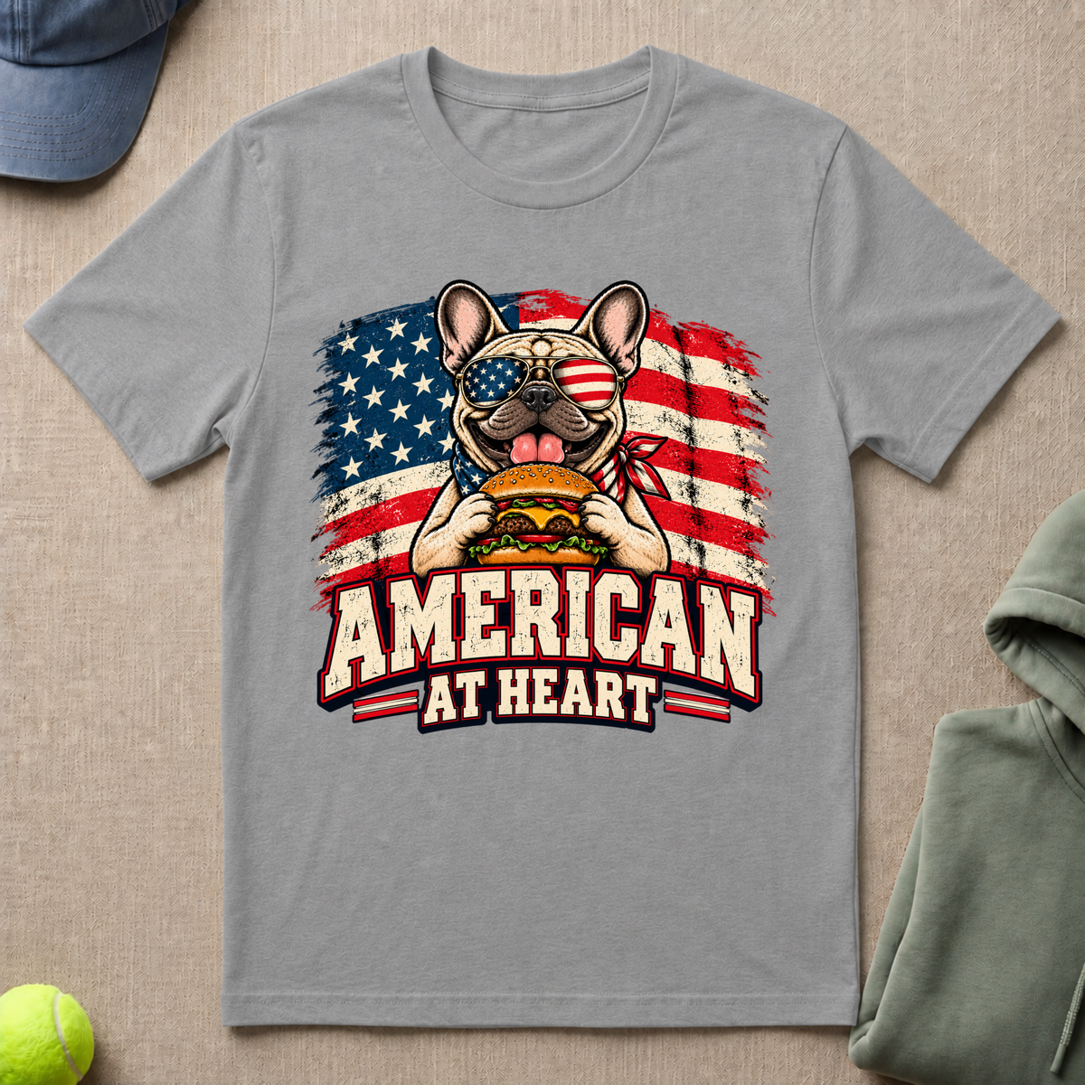 American At Heart T-Shirt