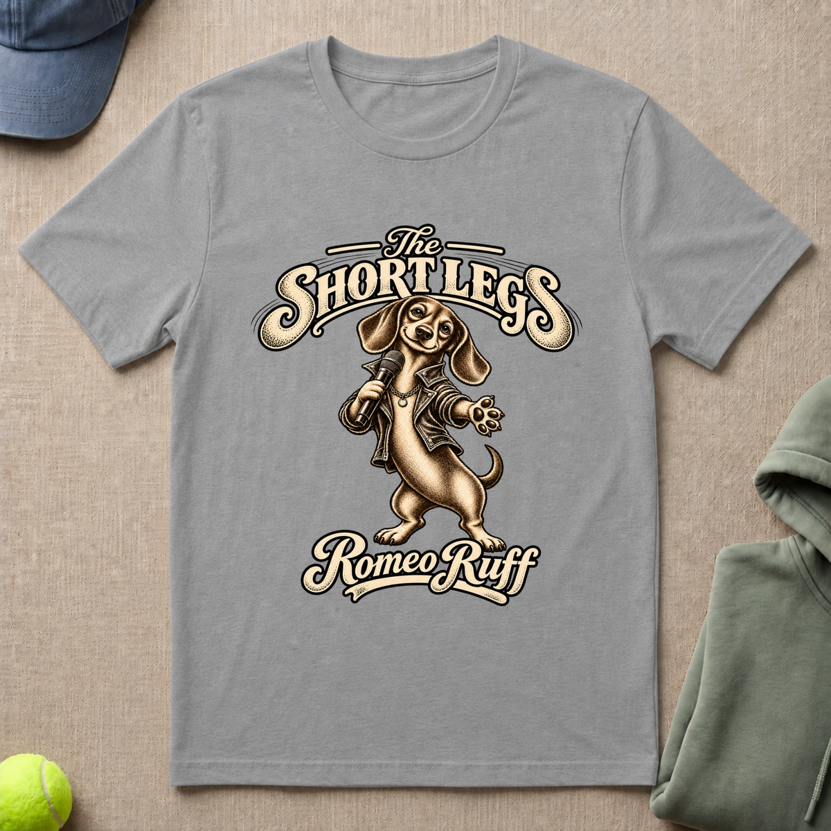 Short Legs Romeo Ruff T-Shirt