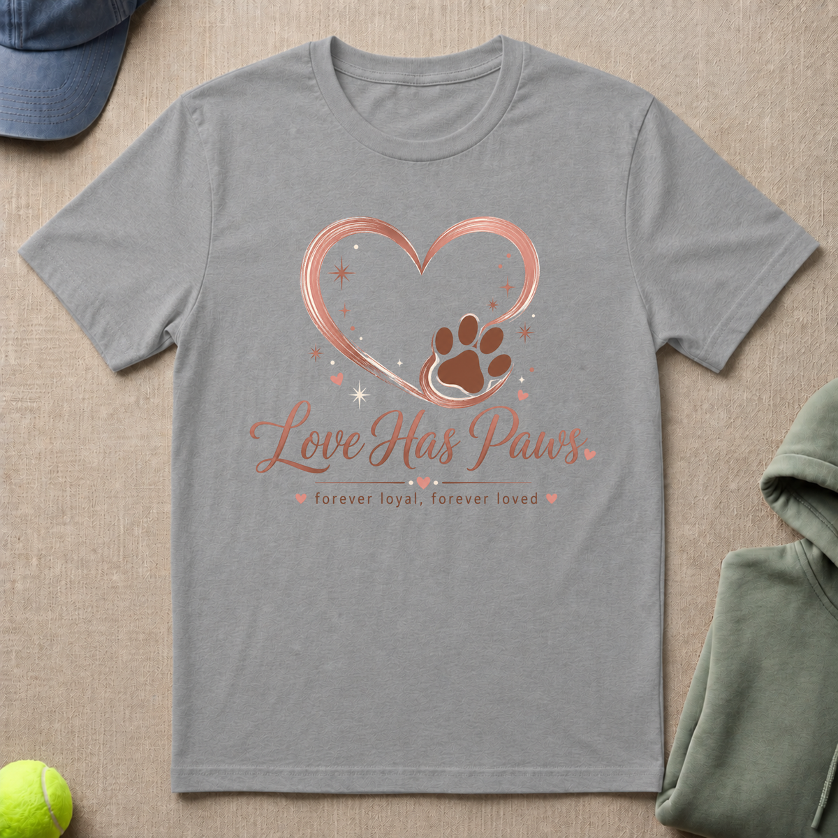 Love Has Paws T-Shirt