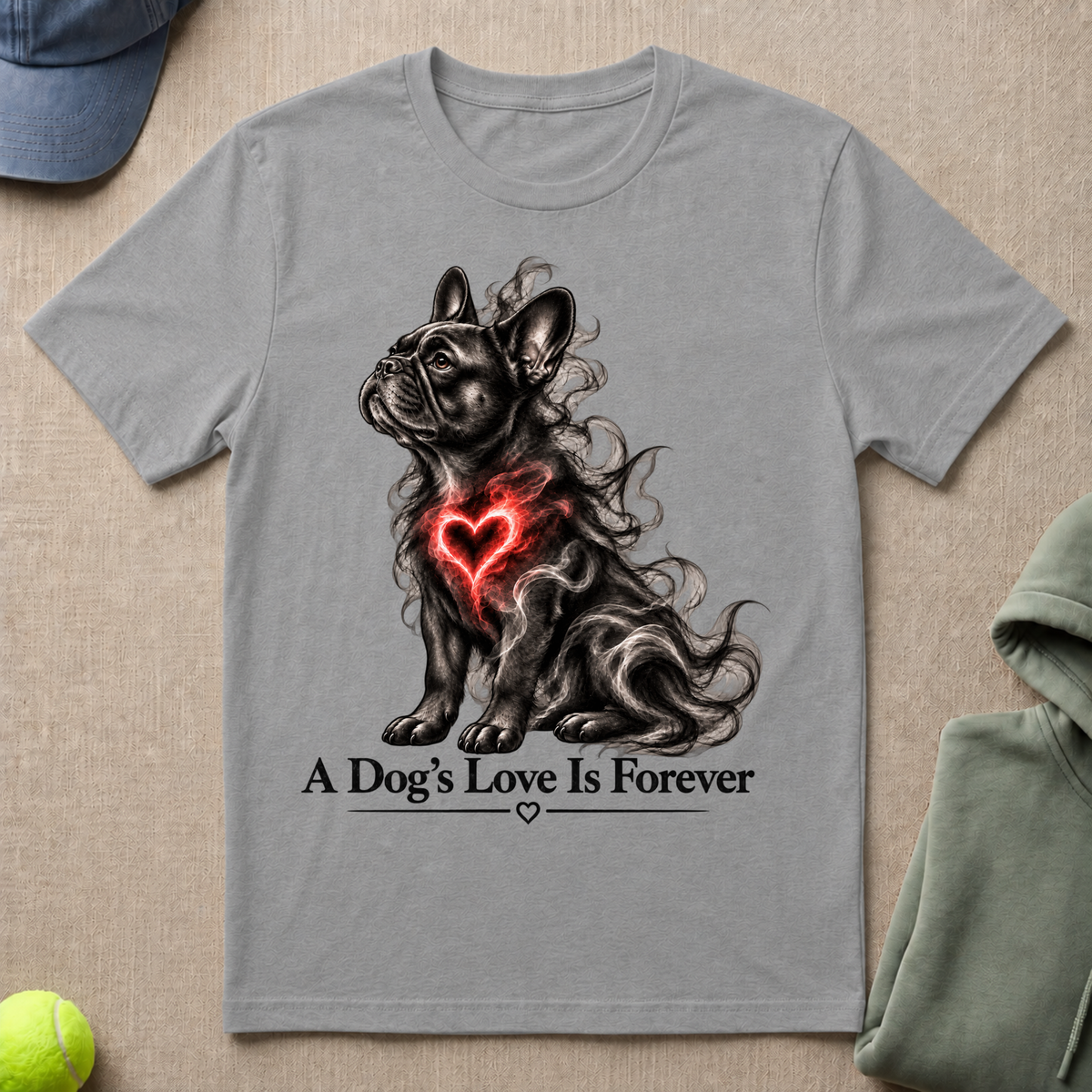 French Bulldog Smokey T-Shirt