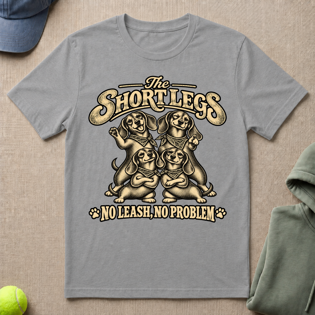 Short Legs Album T-Shirt