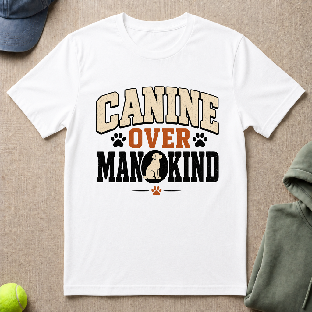 Canine Over Mankind T-Shirt