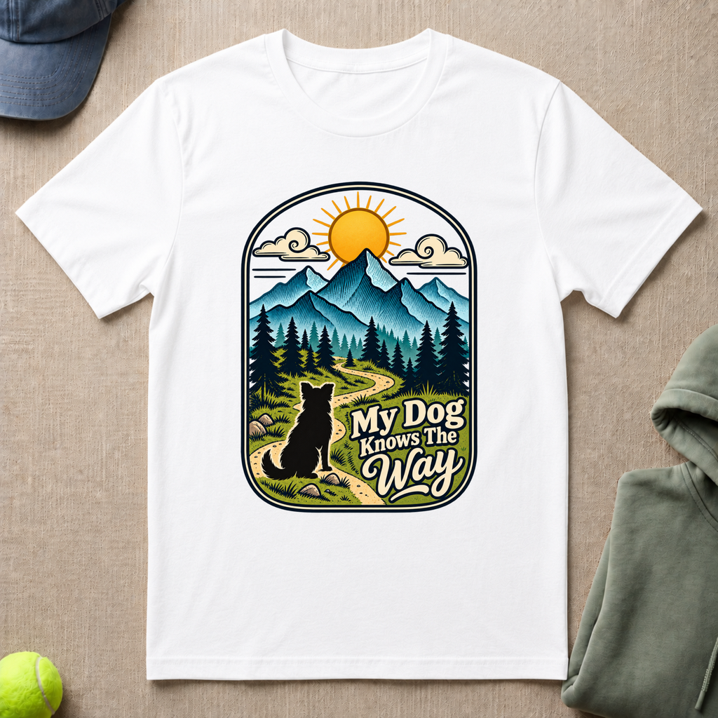 Dog Knows The Way T-Shirt