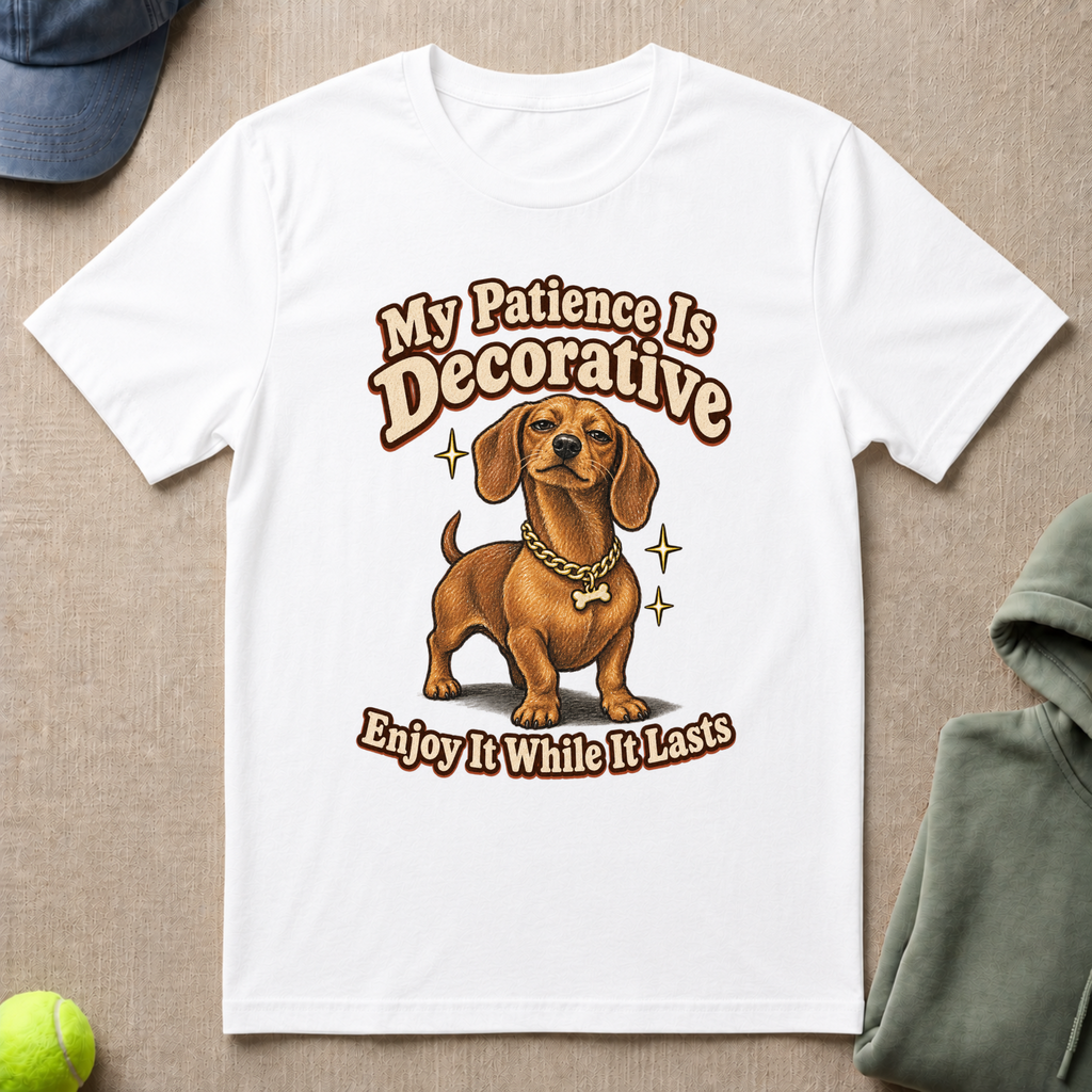 Patience Is Decorative T-Shirt