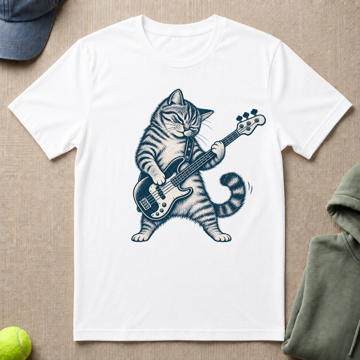 Cat Base T-Shirt