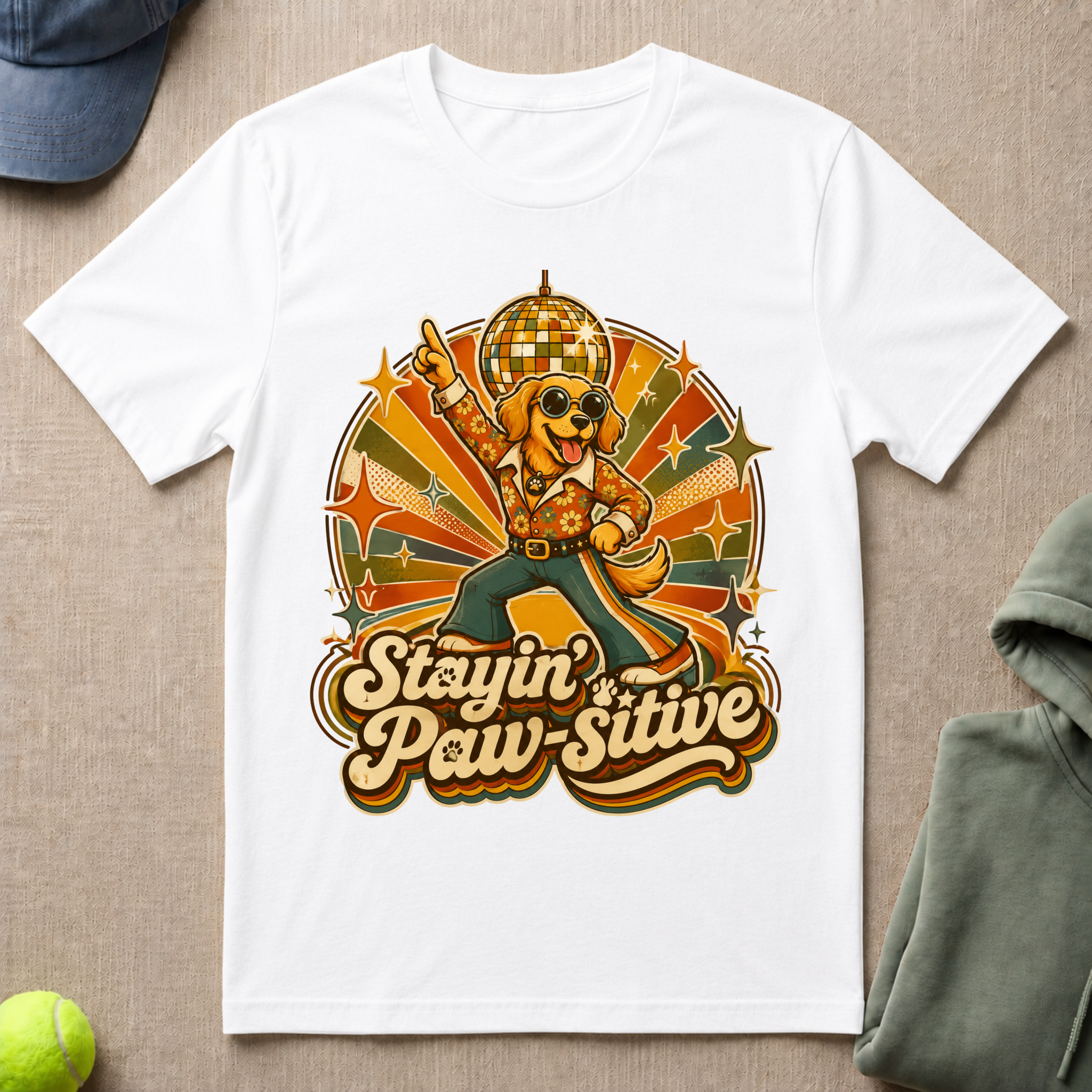 Staying Paw-sitive T-Shirt