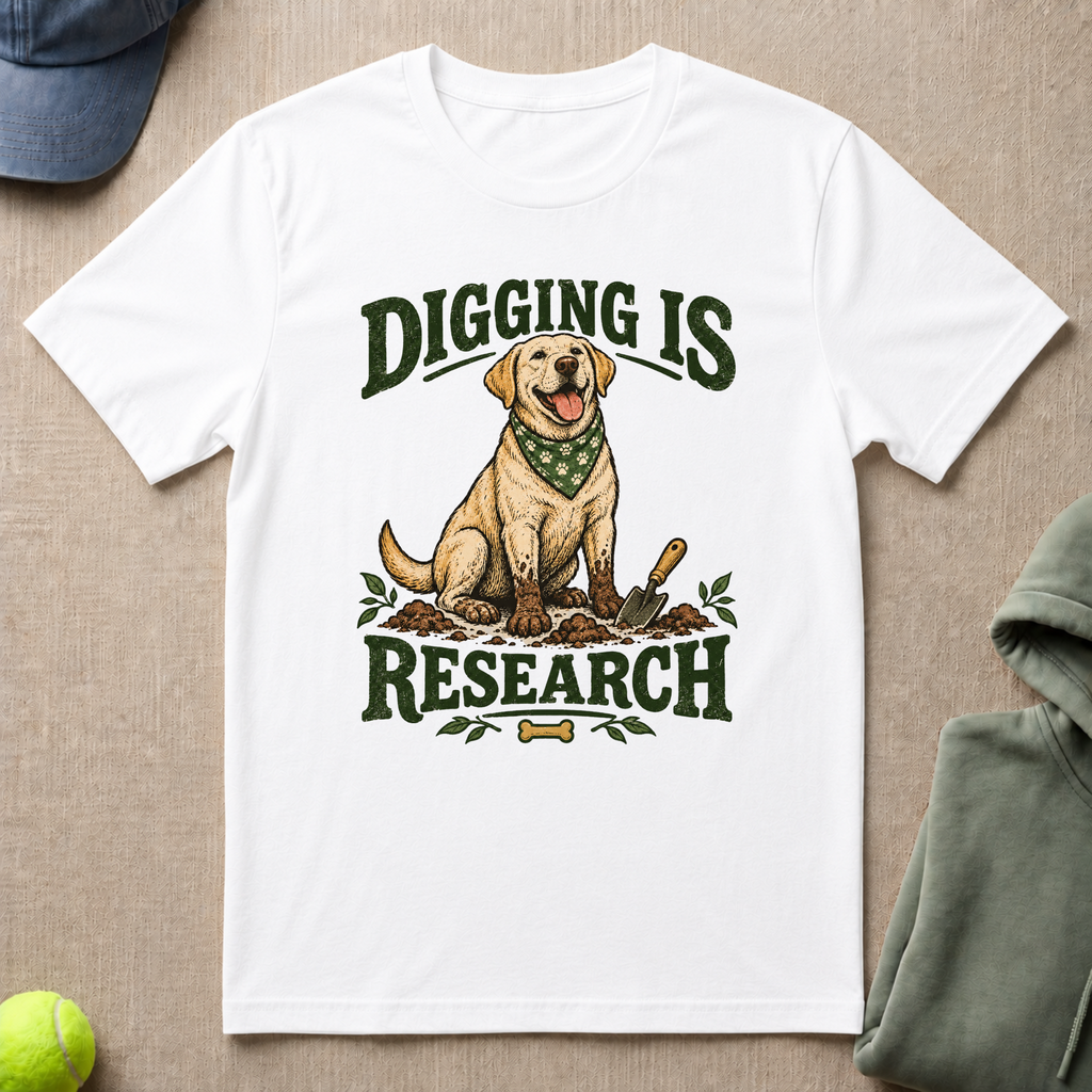 Digging Is Research T-Shirt