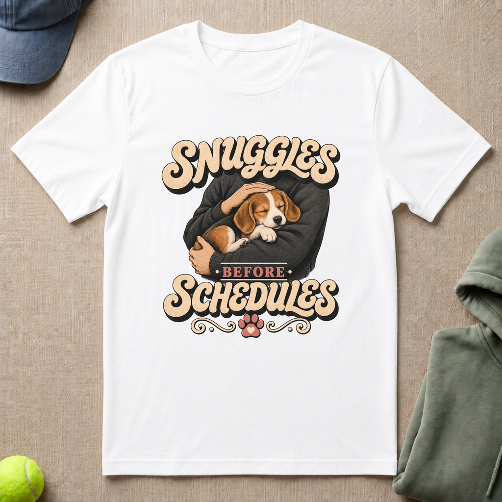 Snuggles Schedule T-Shirt