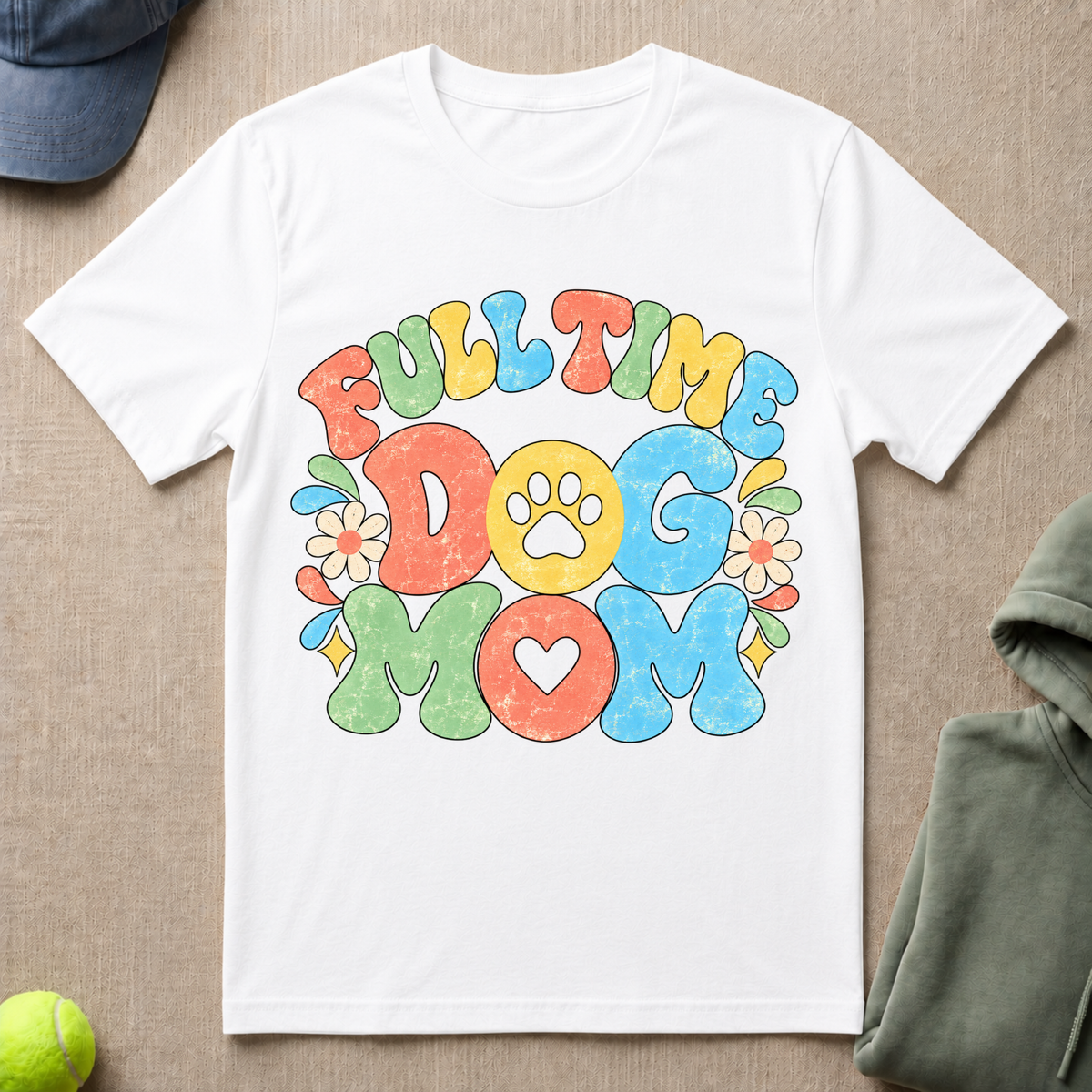 Full Time Dog Mom T-Shirt