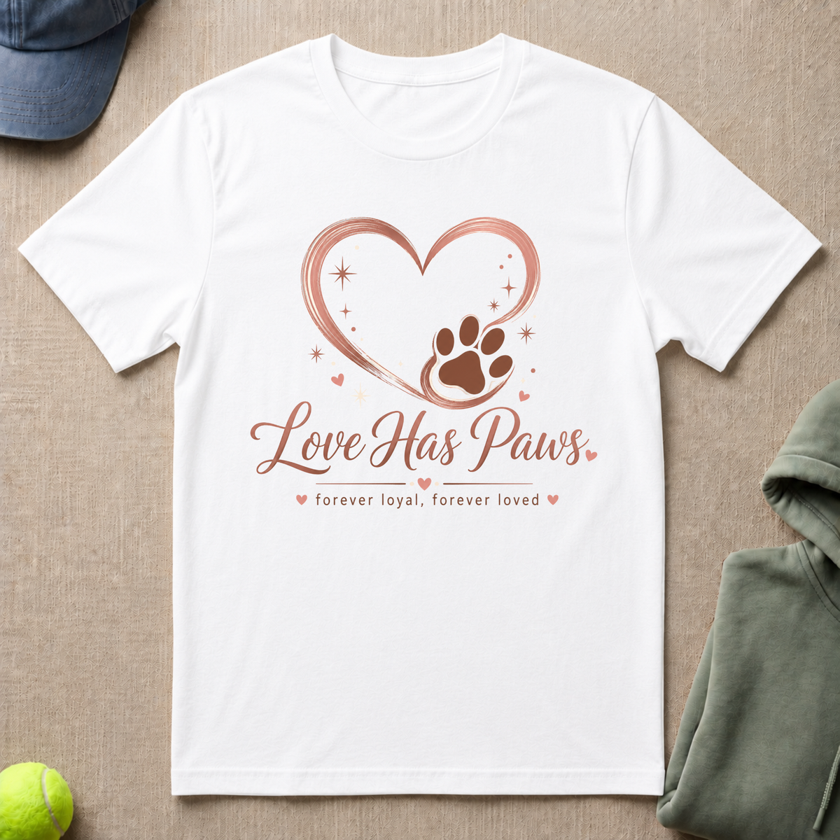 Love Has Paws T-Shirt