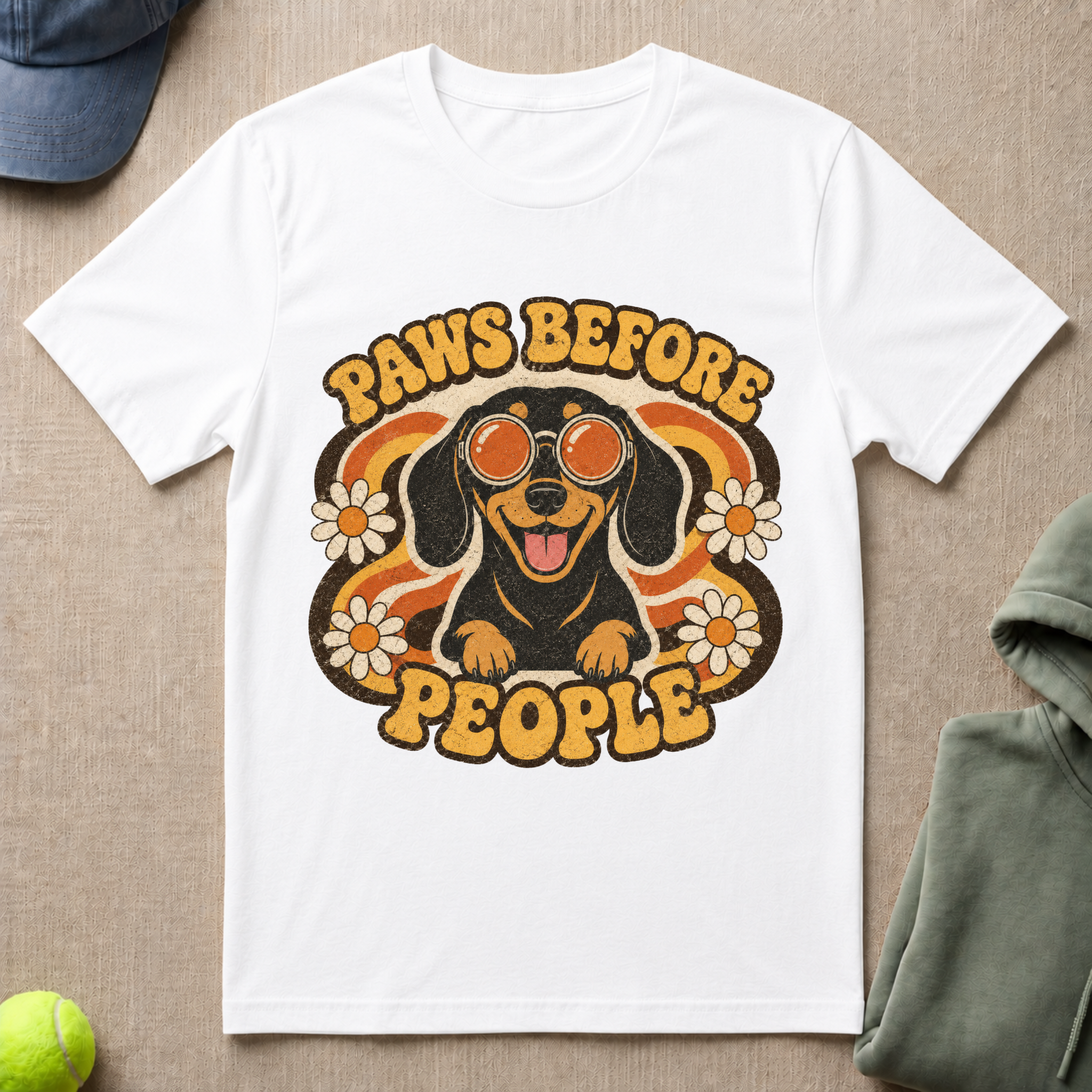 Retro Dachshund T-Shirt
