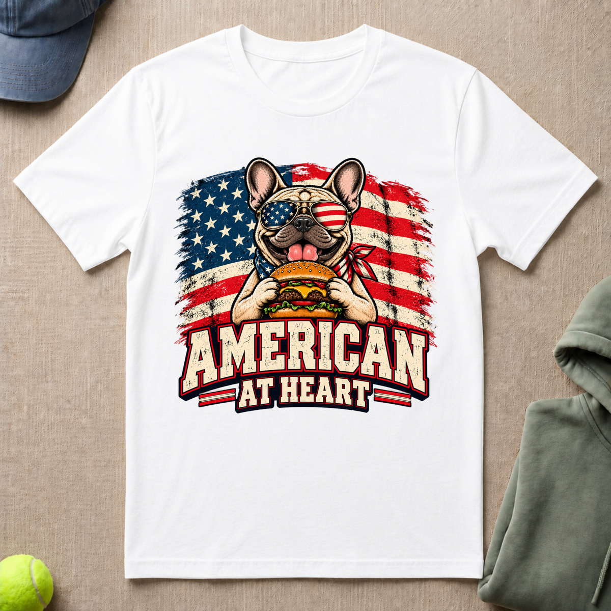 American At Heart T-Shirt