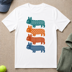 Frenchie in Color T-Shirt