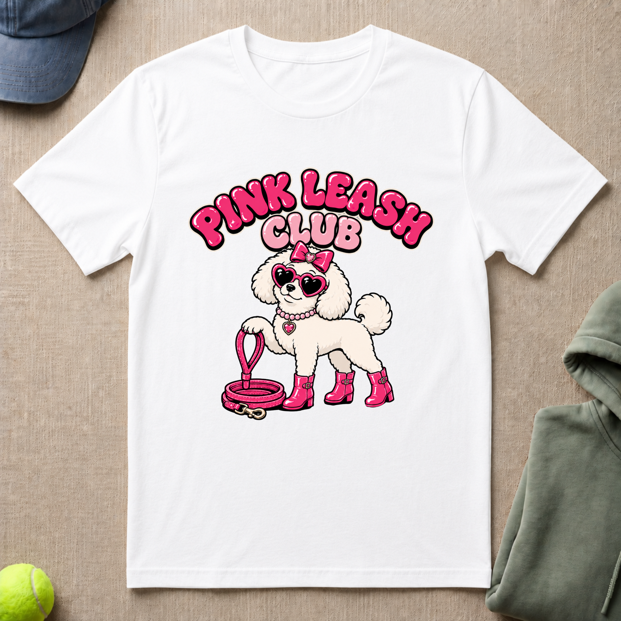Pink Leash Club T-Shirt