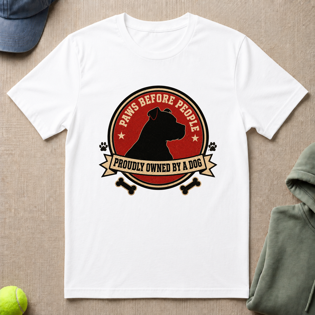 Owned By A Dog T-Shirt