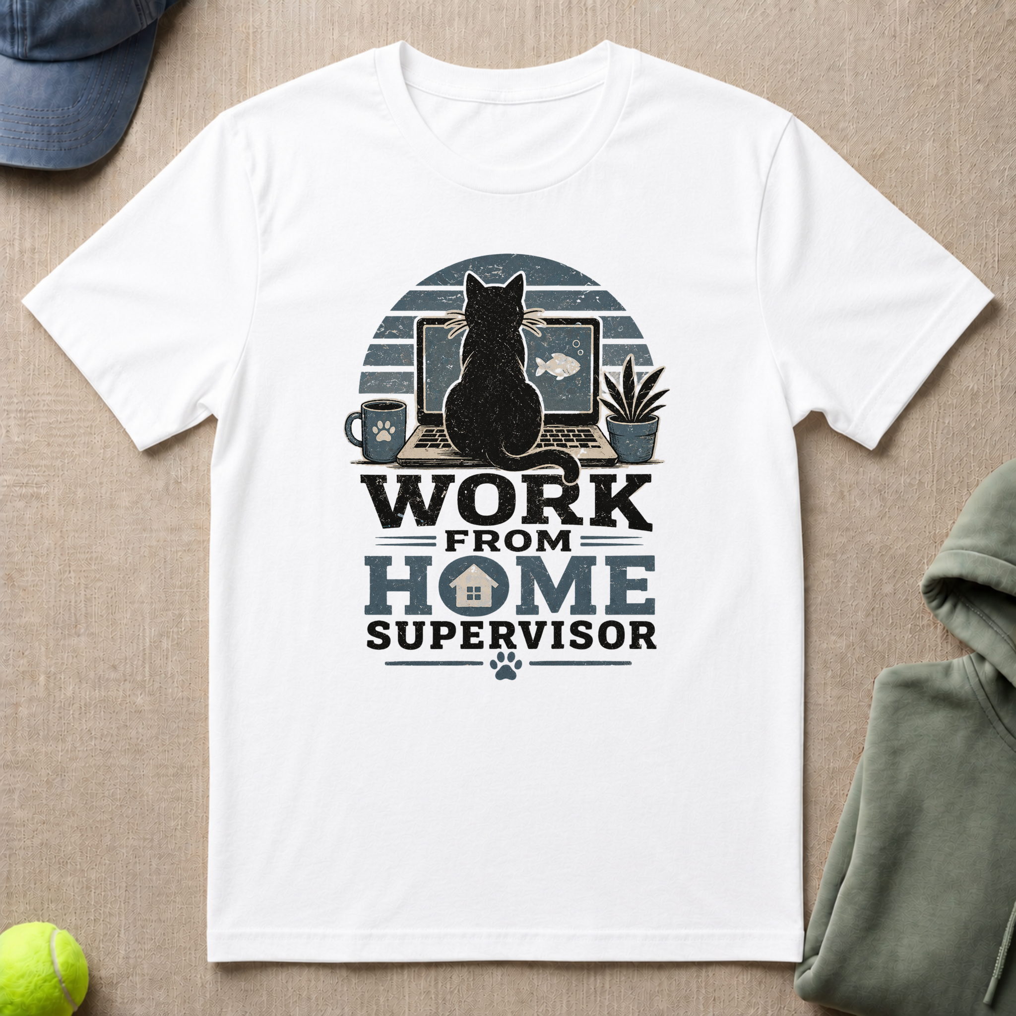 Cat Supervisor T-Shirt