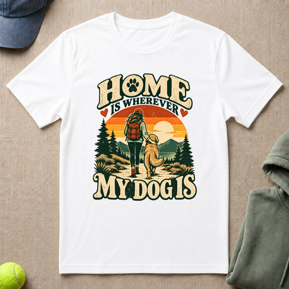 Home Is Wherever T-Shirt