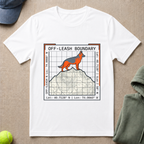 Off Leash Boundary   T-Shirt