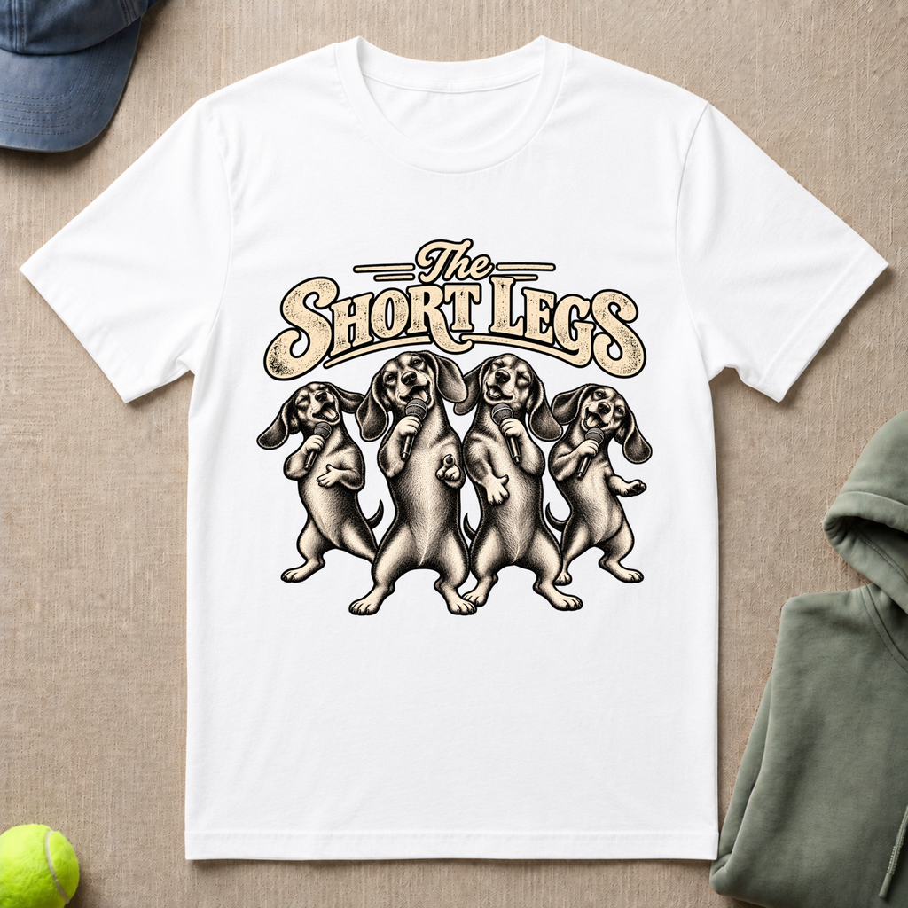Short Legs Singing T-Shirt