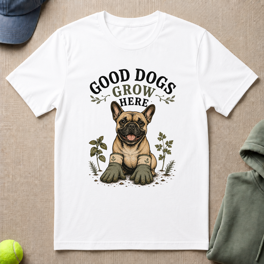 Dogs Grow Here  T-Shirt