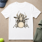 Cat Drummer T-Shirt