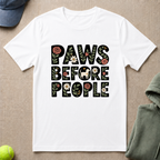 Paws Floral T-Shirt