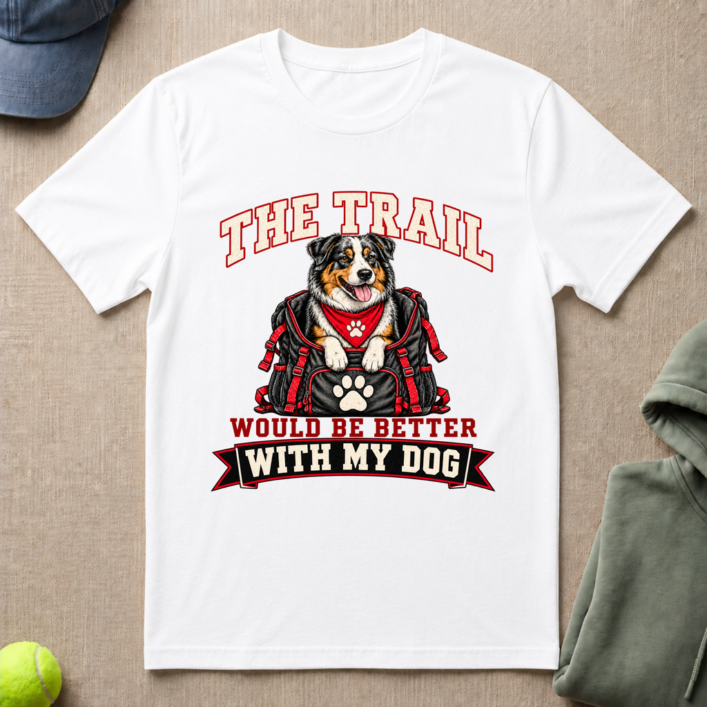 Trail Better With Dog T-Shirt