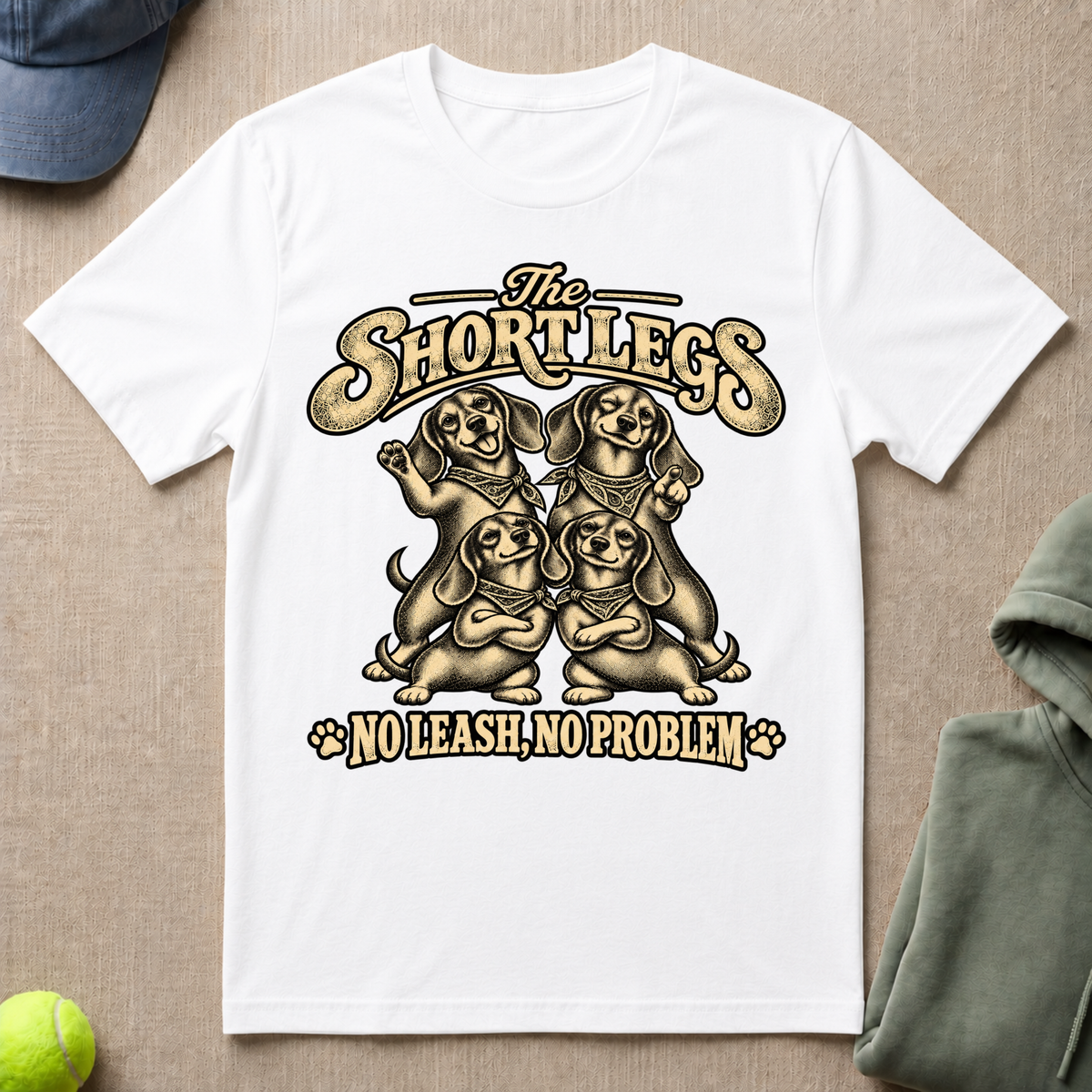 Short Legs Album T-Shirt