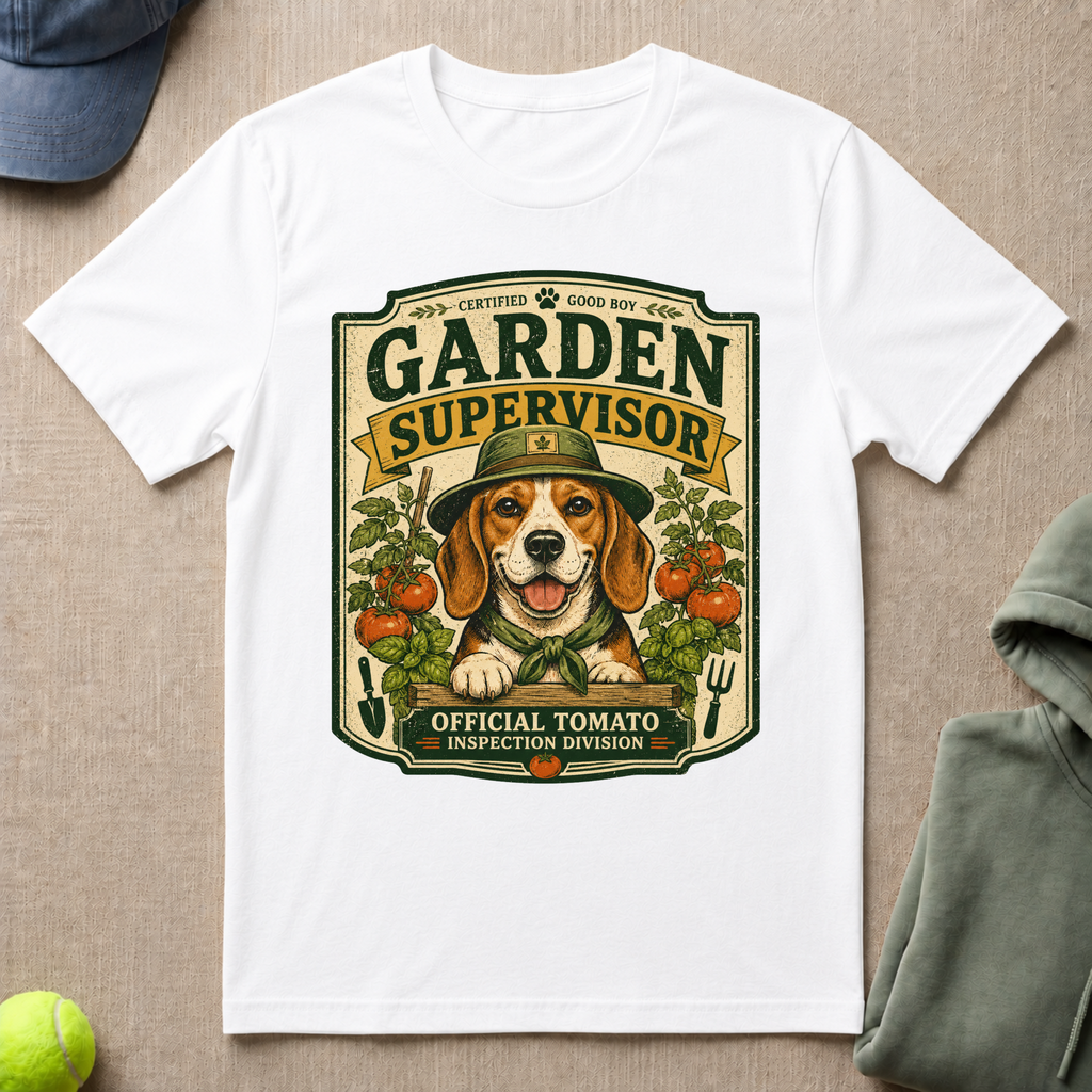 Garden Supervisor T-Shirt