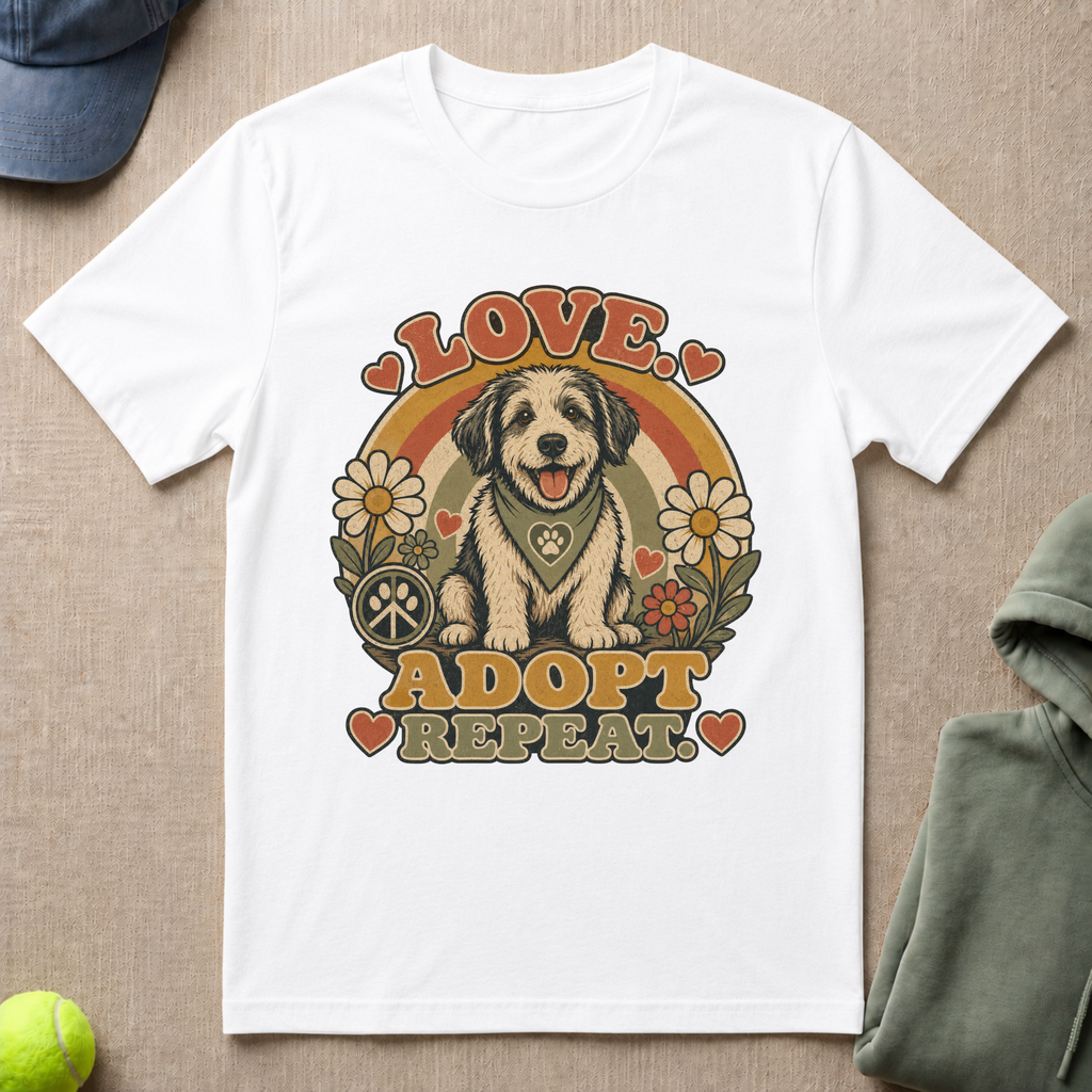 Love Adopt T-Shirt
